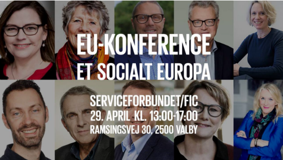 EU-Konference - Et socialt Europa - 29. april 2019
